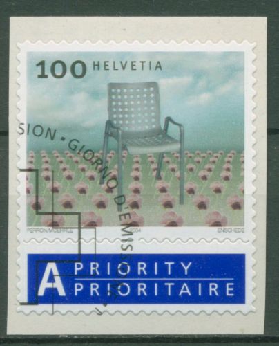 Schweiz 2004 Design-Klassiker Landi-Stuhl 1873 gestempelt
