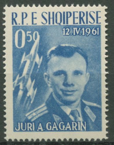 Albanien 1962 Raumfahrt Kosmonaut Jurij Gagarin 642 postfrisch