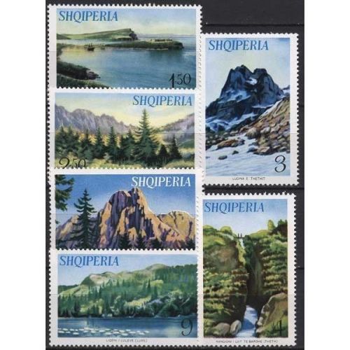 Albanien 1965 Schönes Albanien 926/31 postfrisch