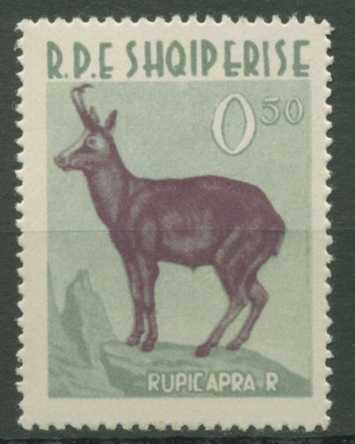Albanien 1962 Tiere Gämse 699 postfrisch