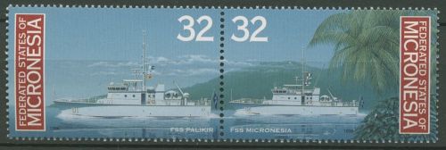 Mikronesien 1996 Schiffe Patrouillenboote 498/99 ZD postfrisch