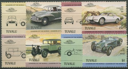 Tuvalu 1984 Autos Morris Studebaker Allard 268/75 postfrisch
