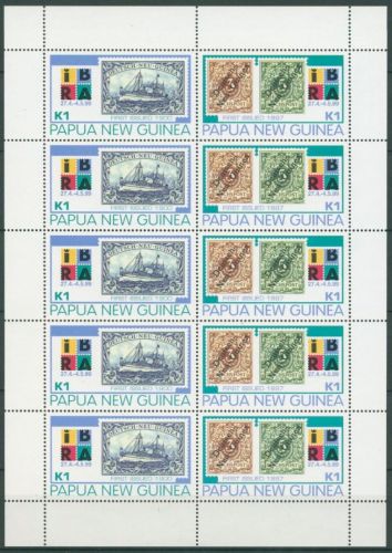 Papua Neuguinea 1999 IBRA Nürnberg Marken Dt. Kolonie 860/61 K postfrisch(C28608)