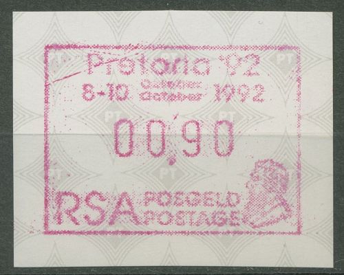 Südafrika ATM 1992 PRETORIA '92, Einzelwert ATM 11.1 postfrisch