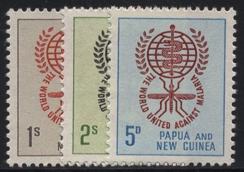 Papua Neuguinea 1962 Kampf gegen die Malaria 40/42 postfrisch