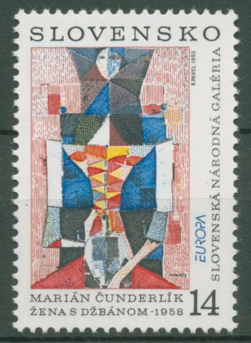 Slowakei 1993 Europa CEPT Kunst Gemälde 174 postfrisch