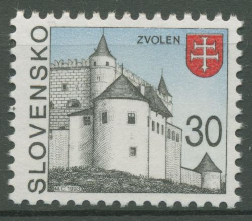 Slowakei 1993 Freimarken Städte 179 postfrisch