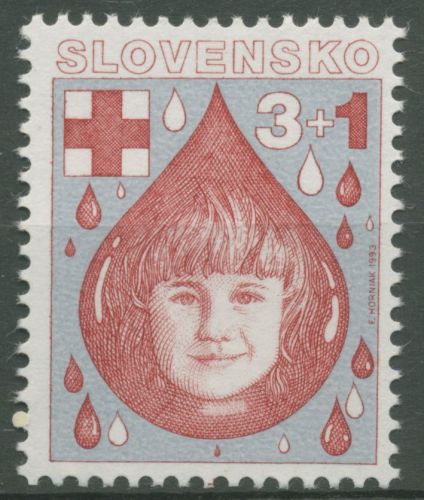 Slowakei 1993 Rotes Kreuz 182 postfrisch