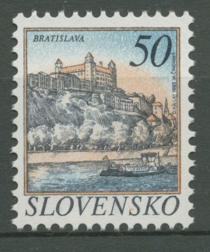 Slowakei 1993 Freimarke Städte Bratislava 186 postfrisch
