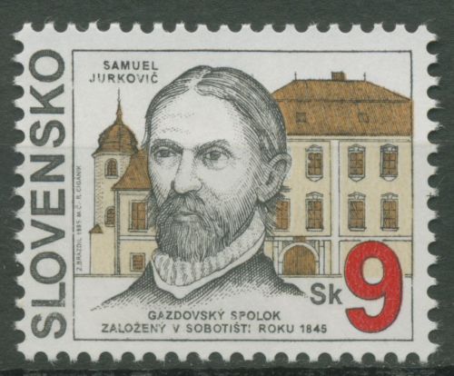 Slowakei 1995 Bauernverband Gründer Samuel Jurkovic 216 postfrisch