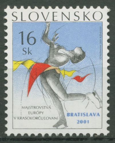 Slowakei 2001 Eiskunstlauf-EM Bratislava 387 postfrisch