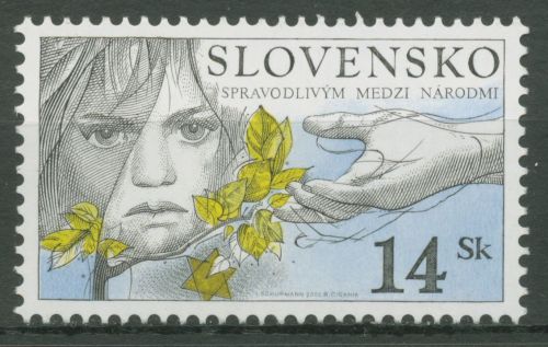 Slowakei 2001 Gedenktag für Holocaustopfer 405 postfrisch
