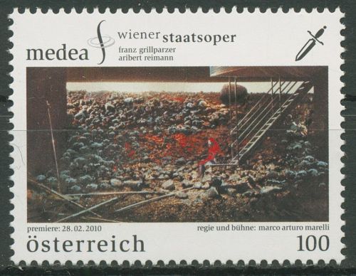 Österreich 2010 Wiener Staatsoper "Medea" 2857 postfrisch