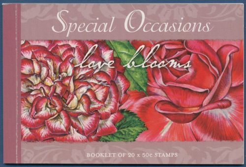 Australien 2008 Grußmarke Rose 2918 I BA in MH 324 postfrisch (C40398)