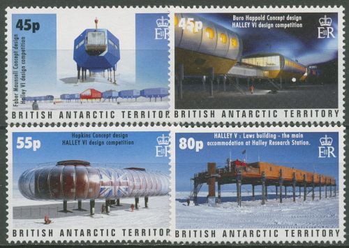 Britische Antarktis 2005 Architekturmodelle Station Halley VI 404/07 postfrisch