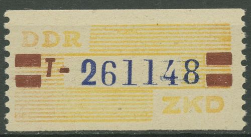 DDR 1959 Wertstreifen für den ZKD 25 T postfrisch