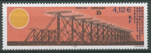 Franz. Antarktis 2003 Radarstation Super DARN 520 postfrisch