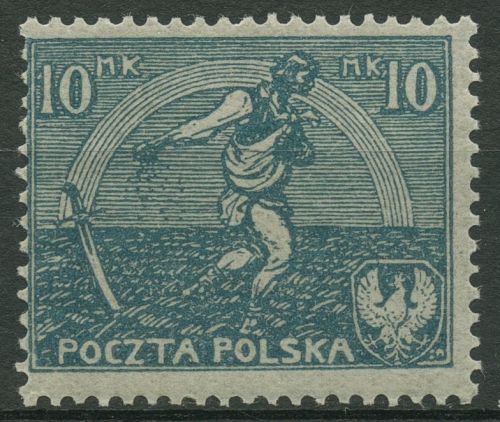 Polen 1921 Freimarken Sämann 158 postfrisch