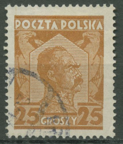 Polen 1928 Marschall Jozef Pilsudski 253 gestempelt