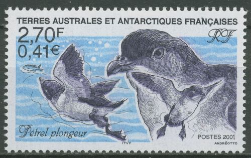 Franz. Antarktis 2001 Tiere der Antarktis Sturmvogel 440 postfrisch