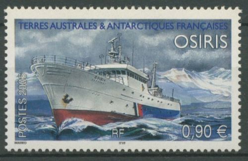 Franz. Antarktis 2006 Schiffe Frachtschiff Osiris 589 postfrisch