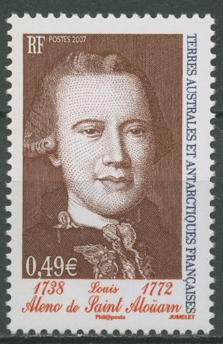 Franz. Antarktis 2007 Seefahrer Entdecker Australiens 606 postfrisch