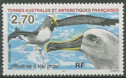 Franz. Antarktis 1998 Tiere der Antarktis Graukopfalbatros 374 postfrisch