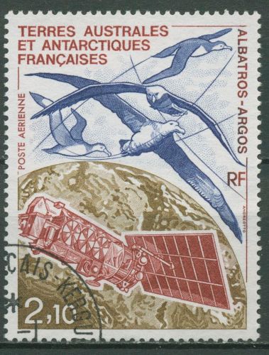 Franz. Antarktis 1991 Satellit Albatrosse 281 gestempelt