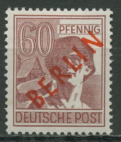 Berlin 1949 Rotaufdruck 31 mit Falz