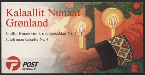 Grönland 1999 Weihnachten Markenheftchen MH 344/45 gestempelt (D13880)