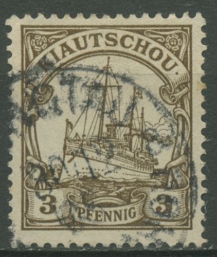 Kiautschou 1901 Kaiseryacht Hohenzollern 5 gestempelt