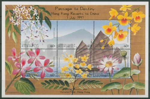 Mikronesien 1997 Rückgabe Hongkongs an China 542/47 K postfrisch (C72875)