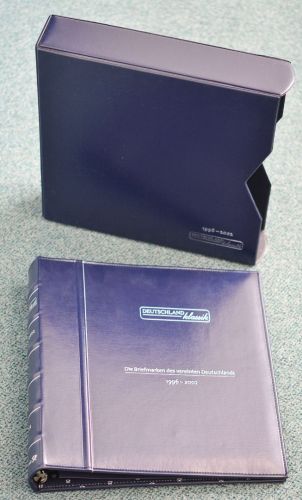 POST Ringbinder/Kassette blau Deutschland klassik 1996/02 gebraucht neuw. (Z579)
