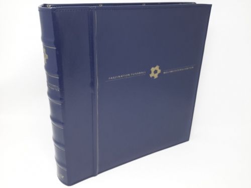 Dt. Post Ringbinder blau, Faszination Fußball gebraucht (Z2923)