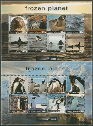 Britische Antarktis 2011 Tiere BBC "Frozen Planet" 545/60 K postfrisch (C40425)