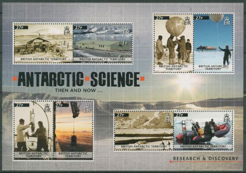 Britische Antarktis 2011 Forschung in der Antarktis 561/68 K postfrisch (C40426)