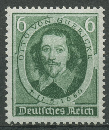 Deutsches Reich 1936 250. Todestag von Otto von Guericke 608 postfrisch