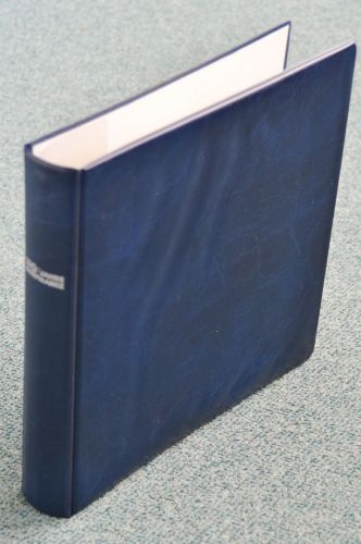 BOREK Ringbinder: 150 Jahre Briefmarke blau gebraucht (Z591)