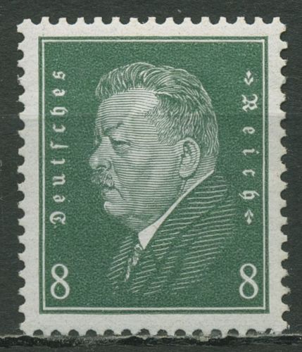 Deutsches Reich 1928 Ebert mit Wasserzeichen 2 Y !!! 412 Y mit Falz