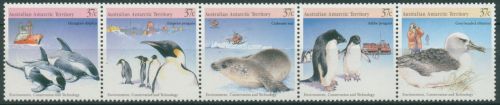 Austral. Antarktis 1988 Technologie Robbe Pinguin 79/83 ZD postfrisch (C8607)