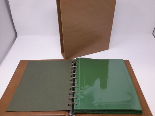 SAFE ETB ALBUM Ringbinder/KA 708 + 831 beige mit 30 Blatt 863 gebraucht (Z1649)