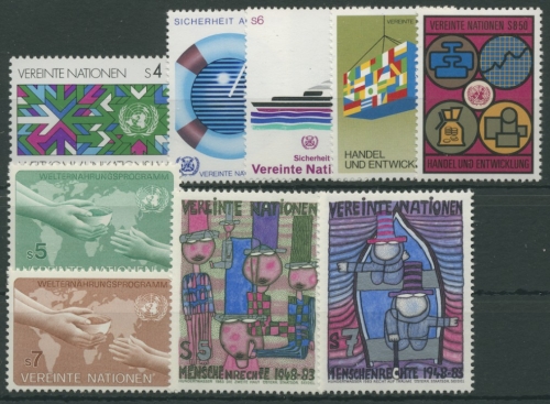 UNO Wien Jahrgang 1983 komplett postfrisch (G14435)