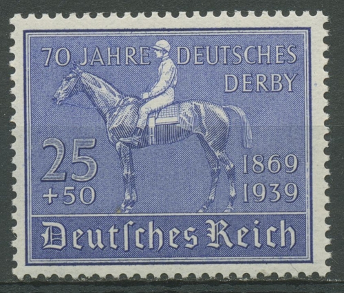 Deutsches Reich 1939 70 Jahre Deutsches Derby 698 postfrisch