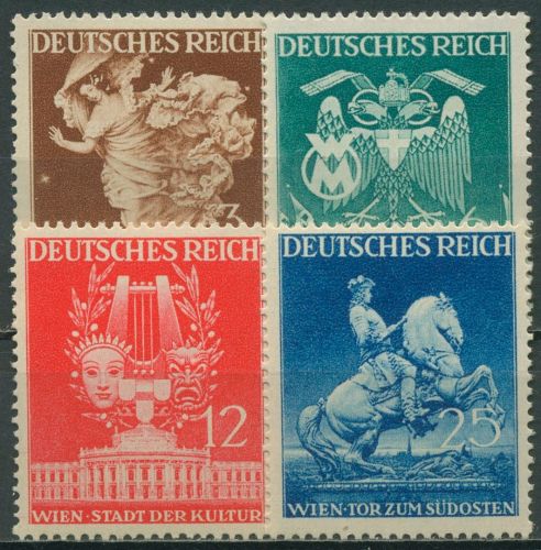 Deutsches Reich 1941 Wiener Frühjahrsmesse 768/71 postfrisch