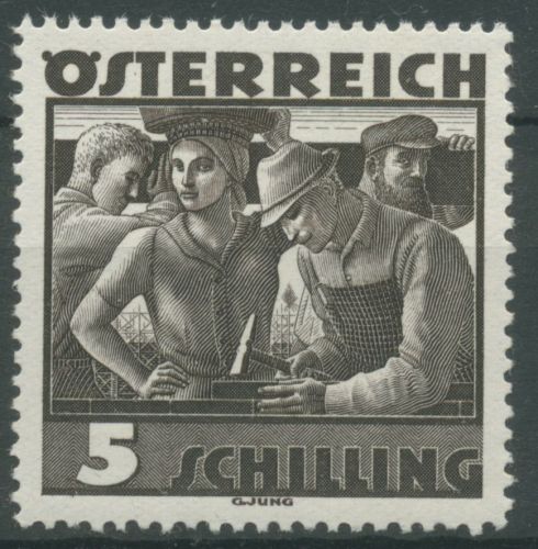Österreich 1934 Österreichische Volkstrachten 587 postfrisch