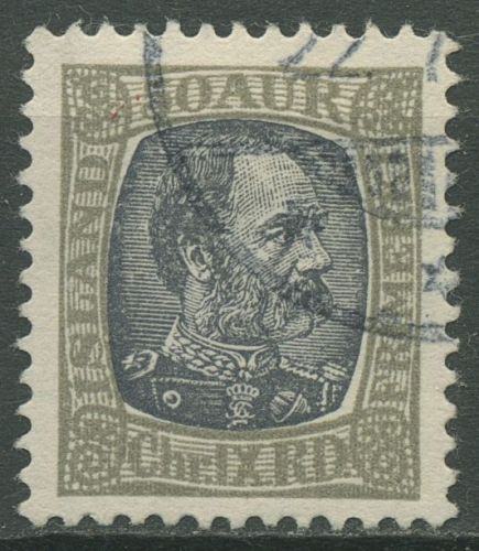 Island 1902/1904 König Christian IX. 44 gestempelt