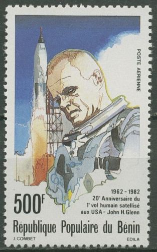 Benin 1982 20 Jahre bemannter Raumflug der USA 278 postfrisch