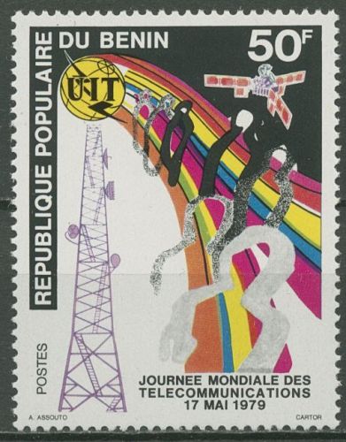 Benin 1979 Weltfernmeldetag Sendeturm 180 postfrisch