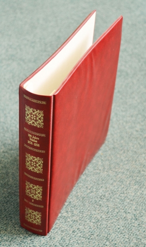 BOREK Binder mit 6-Loch Mechanik 100 Jahre Telefon rot gebraucht (Z652)