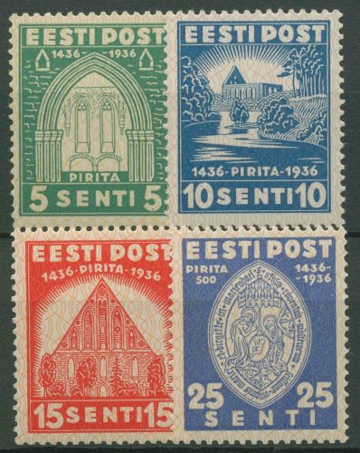 Estland 1936 Brigittenkloster Pirita 120/23 postfrisch